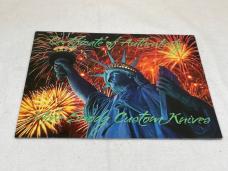 MIKE SNODY Custom Rainbow Titanium Three Finger Crisis Card