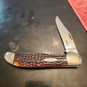 Case XX40-64 6165 flat blade hunter near mint