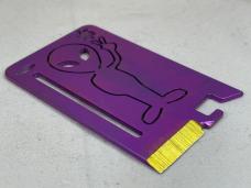 MIKE SNODY Custom Purple Titanium Alien Crisis Card