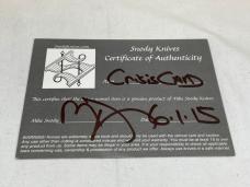 MIKE SNODY Custom Purple Titanium Alien Crisis Card
