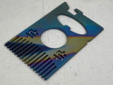 MIKE SNODY Custom Rainbow Titanium Crisis Comb