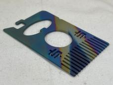 MIKE SNODY Custom Rainbow Titanium Crisis Comb