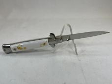 MILANO White Automatic Stiletto