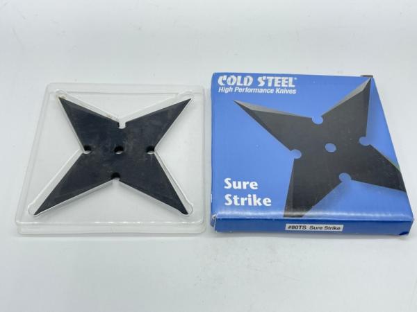 Discontinued COLD STEEL #80TS Sure Strike Throwing Star in OMP