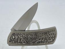 BELT ART KNIFE China BK-03 Hidden Knife Belt Buckle w/ OMP Box