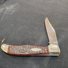 Case XX 40-64 6165 Flat blade redbone folding hunter 
