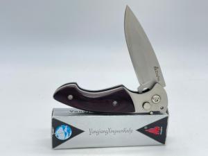 YANGJIANG XINGWEN 136 Drop Point Push Button Automatic Knife w OMP Box