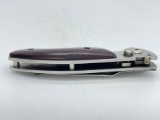 YANGJIANG XINGWEN 136 Drop Point Push Button Automatic Knife w/ OMP Box