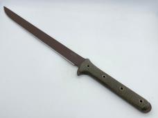 SWAMP RAT Rodent Ruki Desert Sage Coated Canvas Micarta Combat Sword w/ Sheath