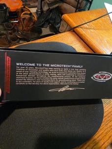 Microtech Standard Issue MSI RAM-LOK Tri-Grip Folder Apocalyptic M390MK 210T-10APPMBK