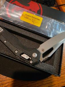 Microtech Standard Issue MSI RAM-LOK Tri-Grip Folder Apocalyptic M390MK 210T-10APPMBK