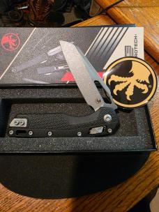 Microtech Standard Issue MSI RAM-LOK Tri-Grip Folder Apocalyptic M390MK 210T-10APPMBK