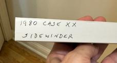 1980 Case XX 10 Dot Sidewinder w/ beautiful Pakkawood handles. Gorgeous knife!