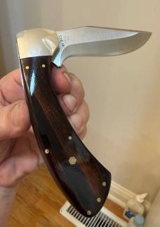 1980 Case XX 10 Dot Sidewinder w/ beautiful Pakkawood handles. Gorgeous knife!
