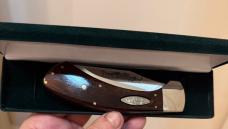 1980 Case XX 10 Dot Sidewinder w/ beautiful Pakkawood handles. Gorgeous knife!