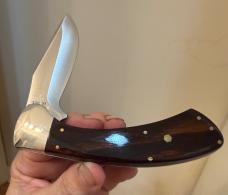1980 Case XX 10 Dot Sidewinder w/ beautiful Pakkawood handles. Gorgeous knife!