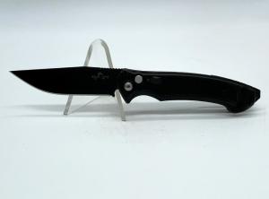 BEAR OPS USA Black Drop Point Button Lock Automatic