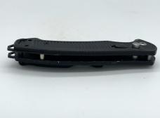 BEAR OPS USA Black Drop Point Button Lock Automatic