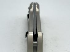 BOKER MAGNUM AUS8 Silver Drop Point Folding Automatic