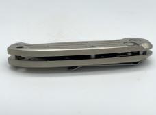 BOKER MAGNUM AUS8 Silver Drop Point Folding Automatic
