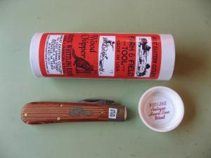 GREAT EASTERN 930126S FARM AND FIELD WOOD CVARVER ANTIQUE HEART PINE 3