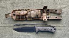 CHRIS REEVE PACIFIC COMBAT KNIFE 6" CLIP POINT PLAIN EDGE MAGNACUT BLADE