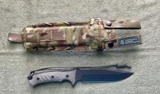 CHRIS REEVE PACIFIC COMBAT KNIFE 6" CLIP POINT PLAIN EDGE MAGNACUT BLADE