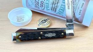 GEC Northfield UN-X-LD  41 Antique Yellow New Town Physician Knife 412226 