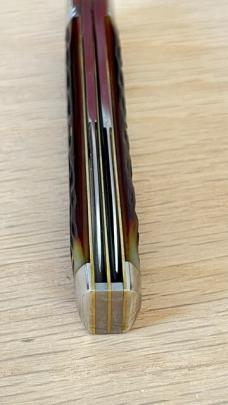 GEC Northfield UN-X-LD  #41 Antique Yellow New Town Physician Knife 412226 