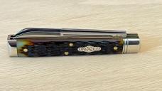 GEC Northfield UN-X-LD  #41 Antique Yellow New Town Physician Knife 412226 