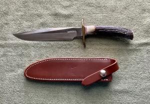 Randall Made Knife Model 1-7 All Purpose Fighting Knife Stag New