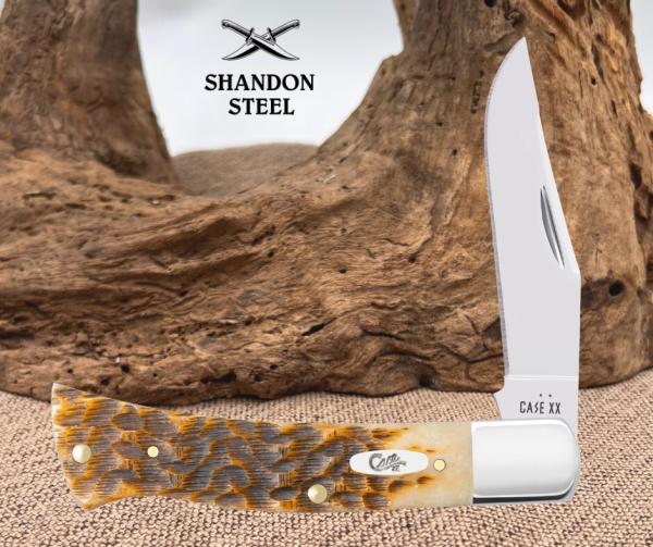 Case XX USA AXE HANDLE Amber Bone Peach Seed Jig Case Axe Handle 10799 Knife Case XX USA AXE HANDLE Amber Bone Peach Seed Jig Case Axe Handle 10799 Knife