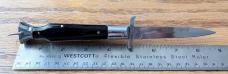 Rare Rizzuto Estileto Milano Wasp Body Mustache Swing Guard Switchblade Knife 