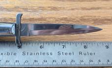 Rare Rizzuto Estileto Milano Wasp Body Mustache Swing Guard Switchblade Knife 