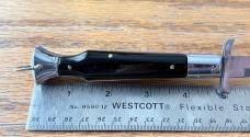 Rare Rizzuto Estileto Milano Wasp Body Mustache Swing Guard Switchblade Knife 