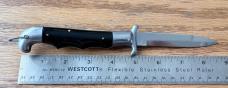 Rare Rizzuto Estileto Milano Finger Groove and Fixed Guard Switchblade Knife