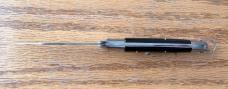 Rare Rizzuto Estileto Milano Finger Groove and Fixed Guard Switchblade Knife