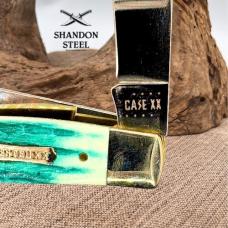 Case XX USA 2022 Jade Bone 3 Blade Large Stockman Folding Pocket Knife 48939