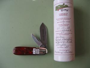 GREAT EASTERN  TIDIOUTE 252208 BARLOW INFERNO RED ACRYLIC