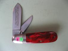 GREAT EASTERN  TIDIOUTE 252208 BARLOW INFERNO RED ACRYLIC