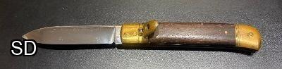 Vintage 1980s Italian Lever Lock, Rosewood Scales Vintage 1980s Italian Lever Lock, Rosewood Scales