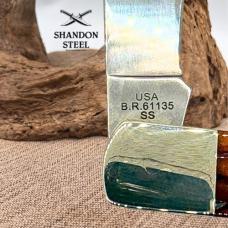 Case XX USA 2026 AXE Handle Pocket Worn Mahogany Bone Peach Seed Jig 44250