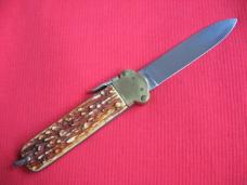 RARE Vintage Large French Eclair Gravity OTF Knife
