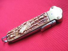 RARE Vintage Large French Eclair Gravity OTF Knife
