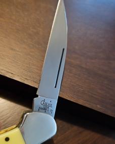 2005 Case XX Yellow Synthetic Copperlock- Wharncliffe CV  