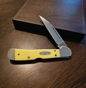 2005 Case XX Yellow Synthetic Copperlock- Wharncliffe CV  