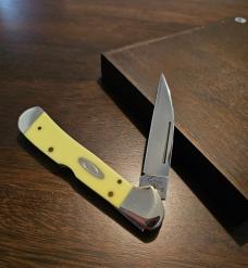 2005 Case XX Yellow Synthetic Copperlock- Wharncliffe CV  