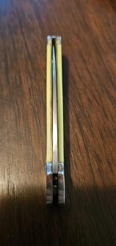 2005 Case XX Yellow Synthetic Copperlock- Wharncliffe CV  