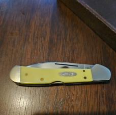 2005 Case XX Yellow Synthetic Copperlock- Wharncliffe CV  