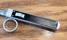 Vintage Tomb Raider Out The Front (OTF) Switchblade Knife, Used